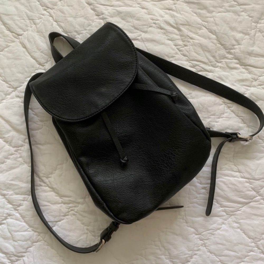 Forever 21 Black Mini Backpack